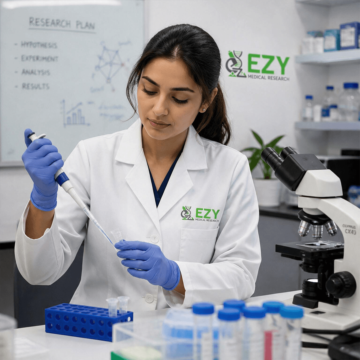 Clinical Research Lab Background